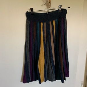 Anthropologie wool blend skirt